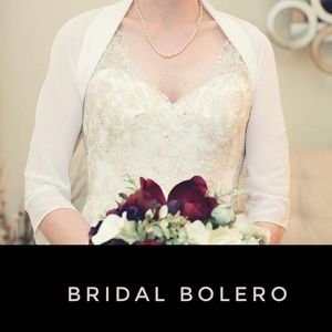 Ivory Sheer Bridal Bolero